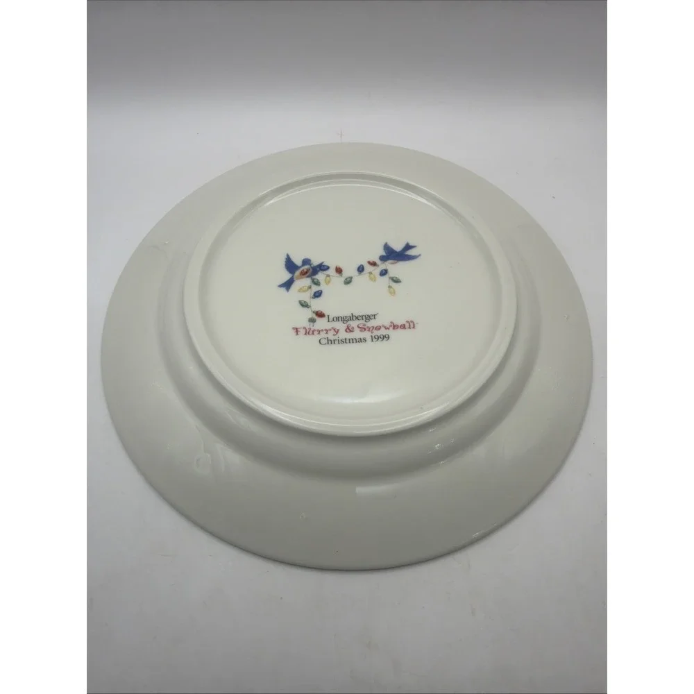 Longaberger Christmas Plate 9